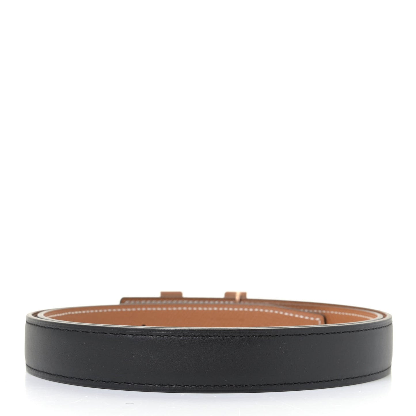 Swift Epsom 24mm Constance H Belt 90 Black Gold