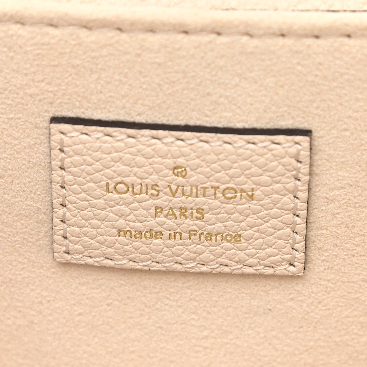 Louis Vuitton Empreinte Monogram Giant Pochette Metis Creme Bois De Rose 6 of 10