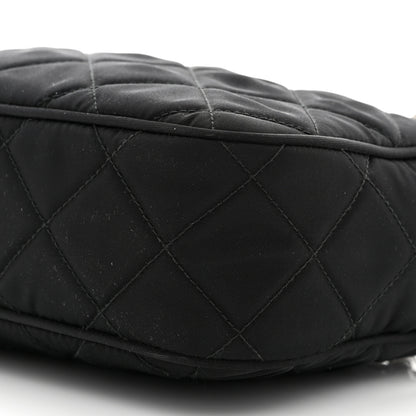 Prada Nylon Tessuto Impuntu Quilted Bandoliera Crossbody Bag Black 10 of 10