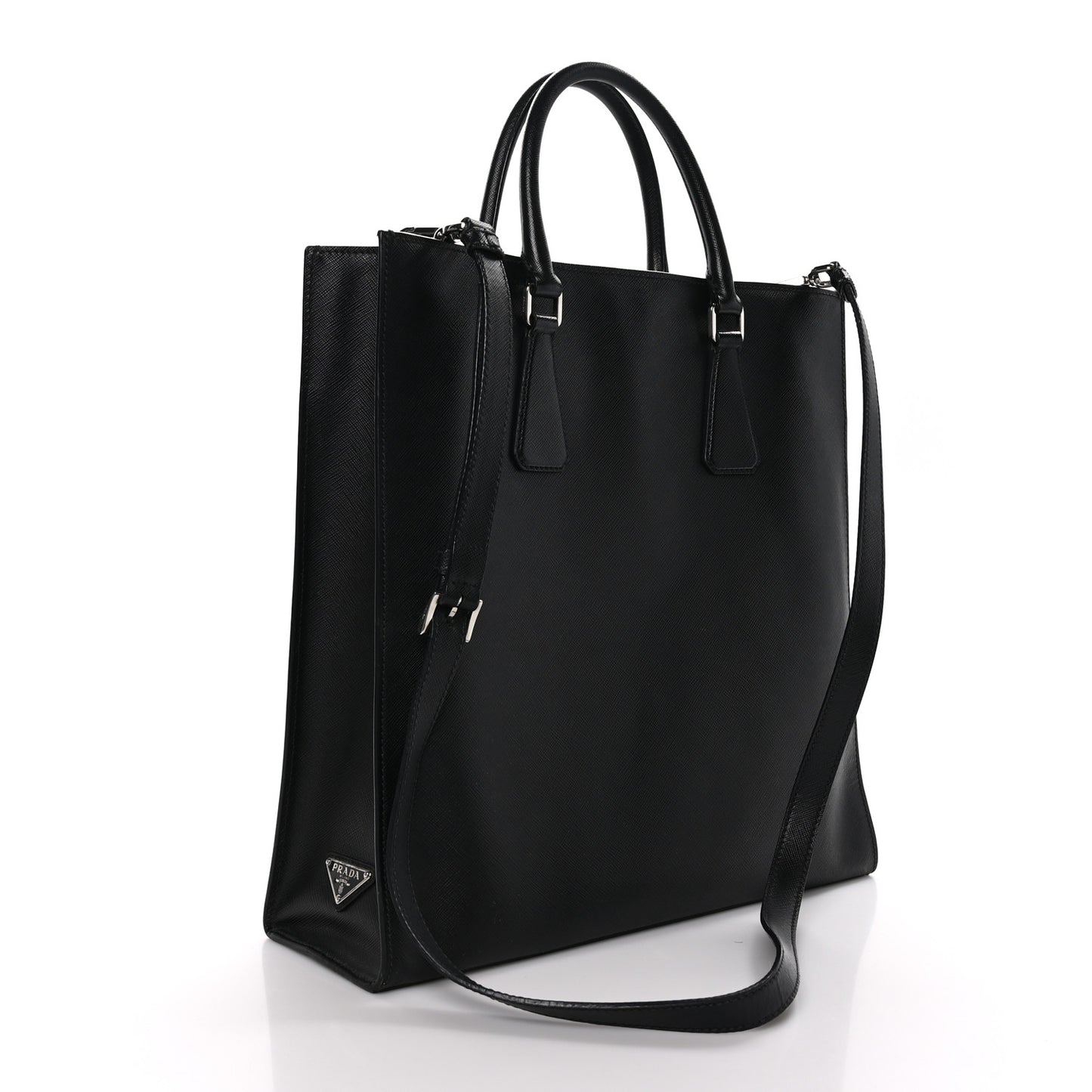 Saffiano Travel Tote Black
