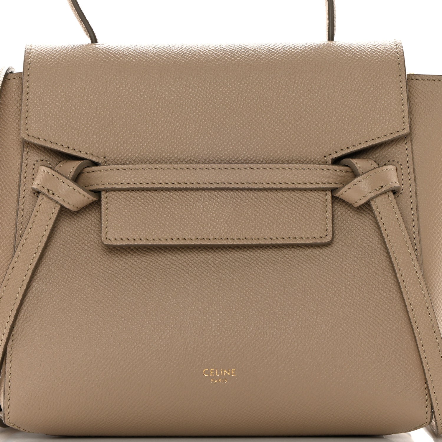 Celine Grained Calfskin Nano Belt Bag Light Taupe 8 of 14