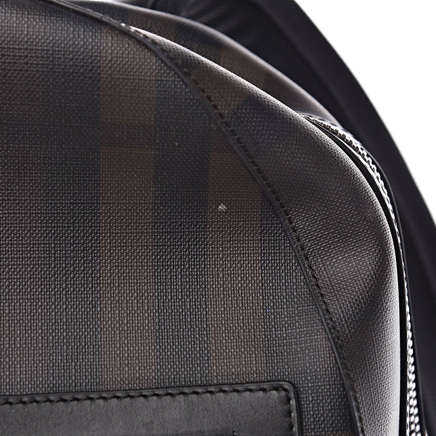 Smoked Check Backpack Black Brown