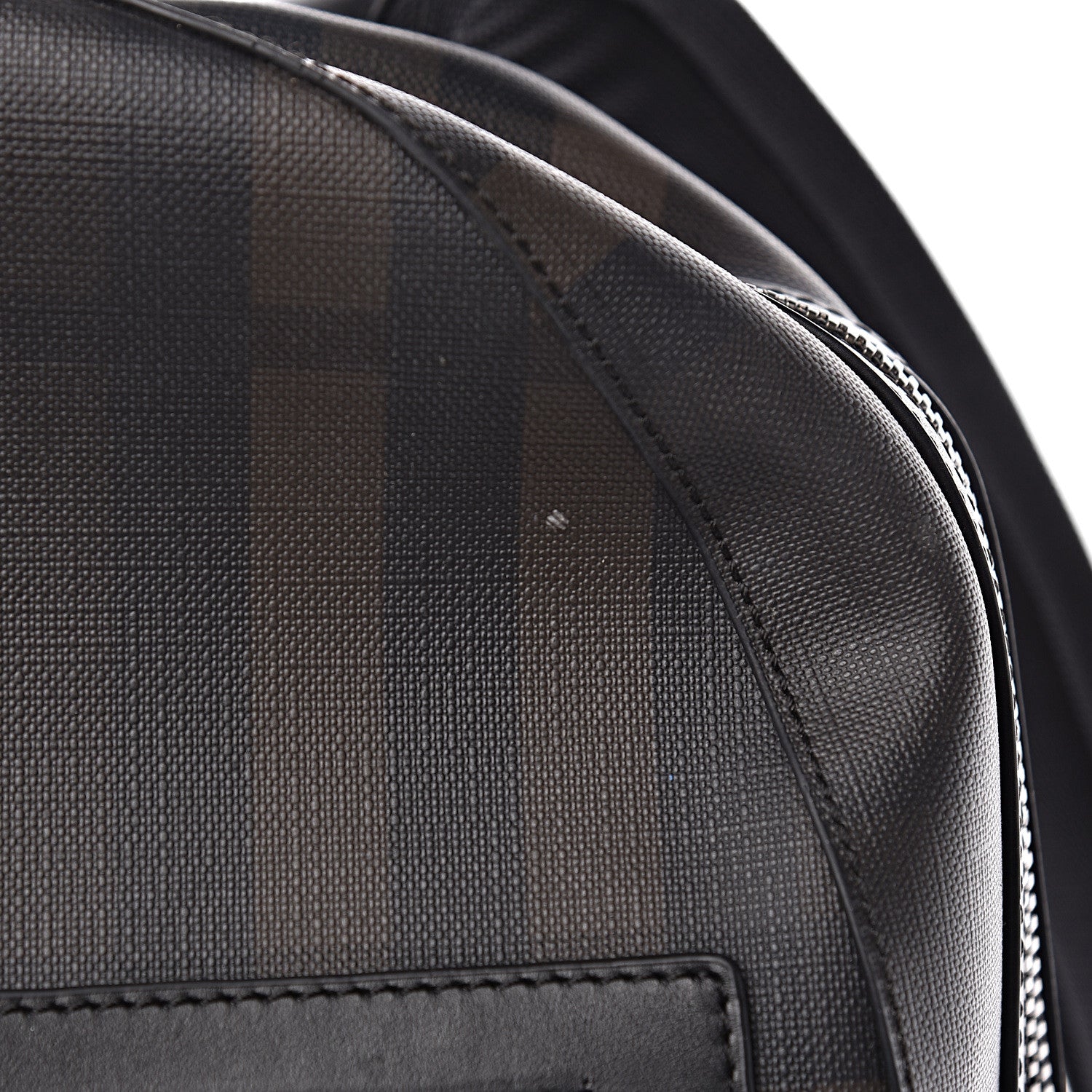 Burberry Smoked Check Backpack Black Brown 10 of 16