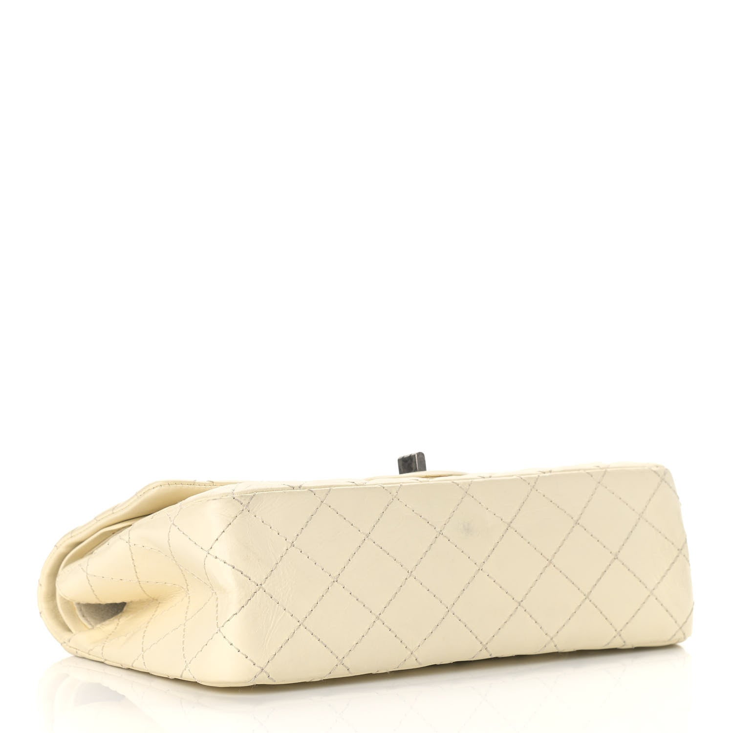 Chanel Aged Calfskin Quilted 2.55 Reissue 225 Flap White 4 of 13