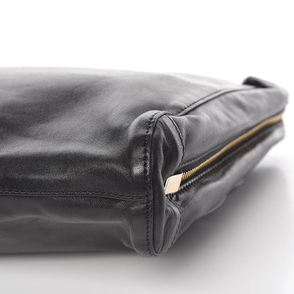 Chloe Lambskin Wristlet Clutch Black 13 of 15