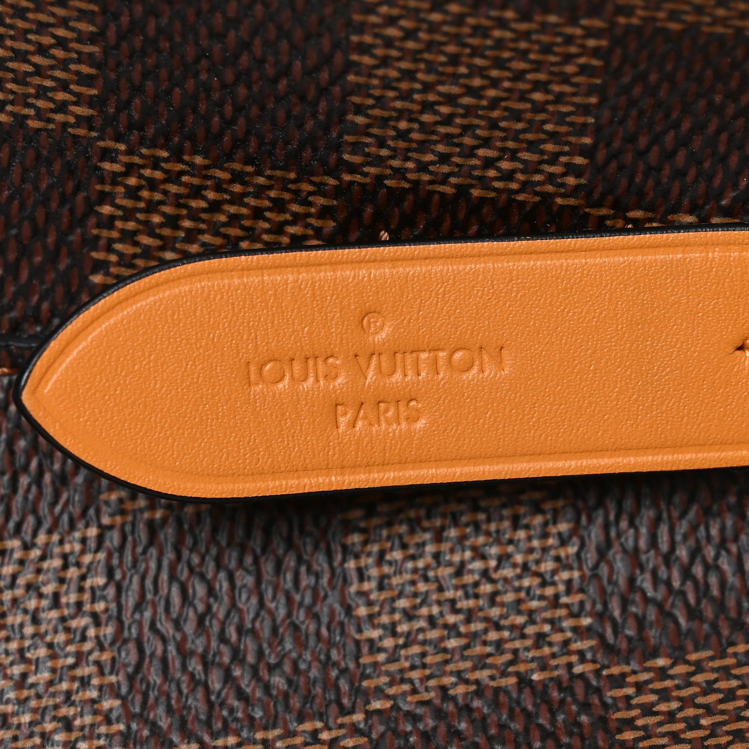 Louis Vuitton Damier Ebene Neonoe MM Safran 6 of 9
