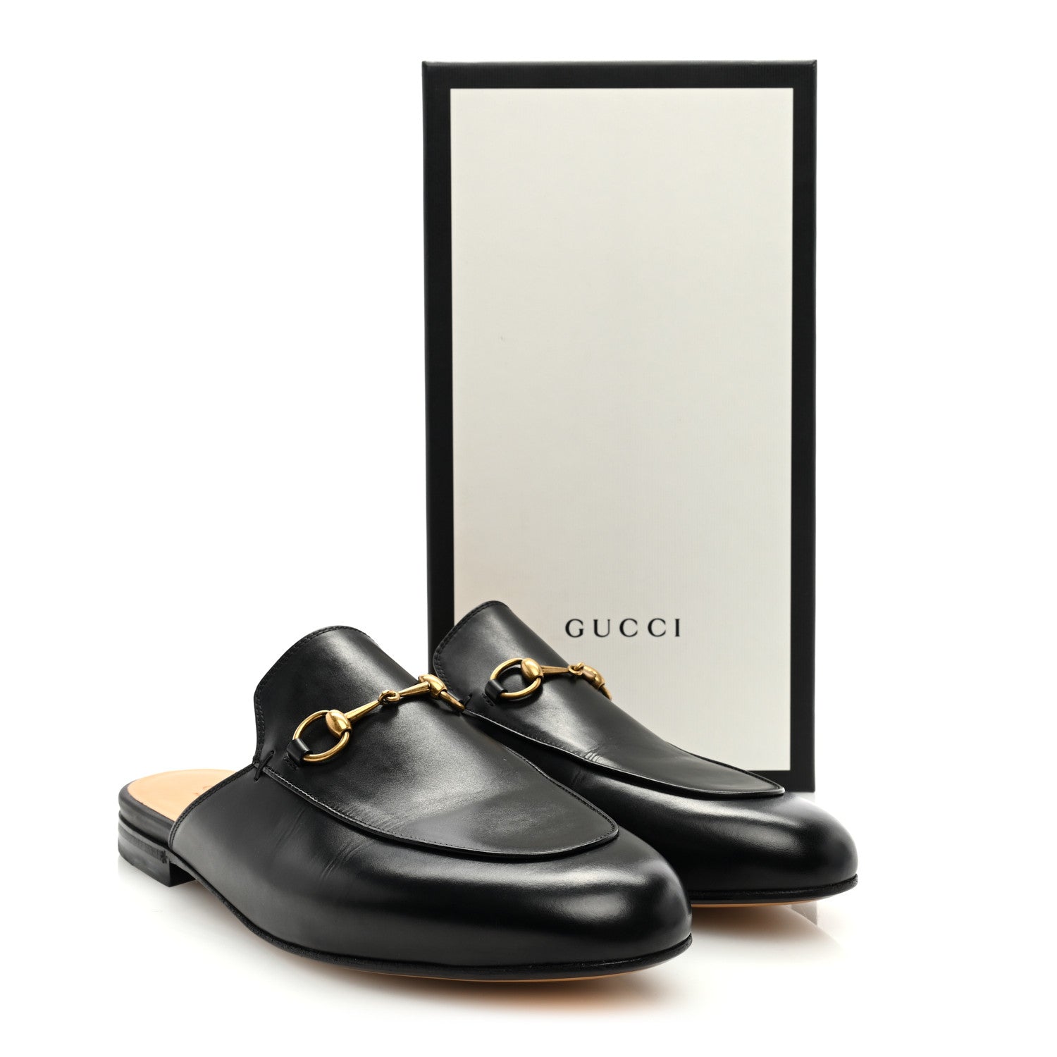 Gucci Calfskin Womens Princetown Slippers 41 Black 9 of 9