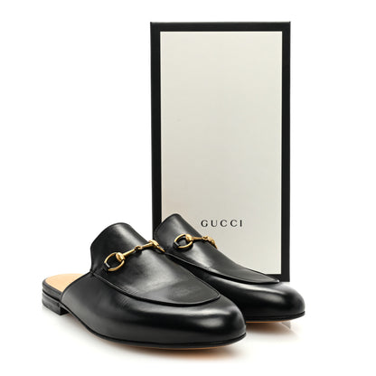 Gucci Calfskin Womens Princetown Slippers 41 Black 9 of 9