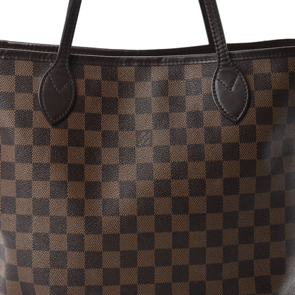 Louis Vuitton Damier Ebene Neo Neverfull MM Rose Ballerine 12 of 12
