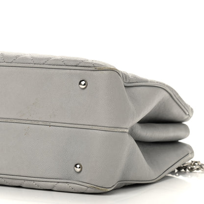 Chanel Caviar Quilted Large Urban Companion Top Handle Shopping Tote Grey 15 of 15