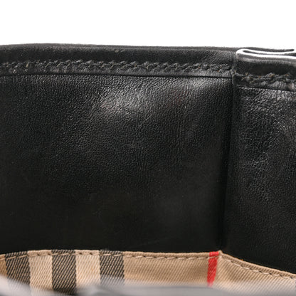 Burberry Calfskin Medium Whipstitch Tote Black 13 of 14
