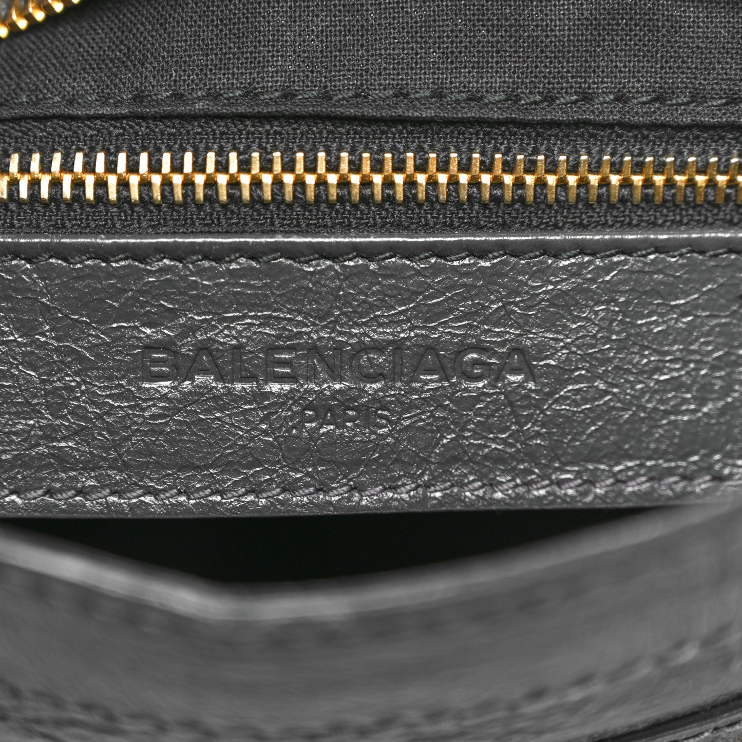 Agneau Giant 12 Gold Hardware Mini City Gris Fossile