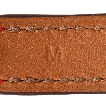 Hermes Evercolor Rivale Double Tour Bracelet M Capucine 5 of 6