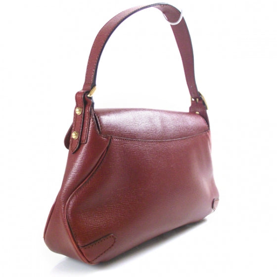 Gucci Leather Horsebit Flap Red 3 of 10