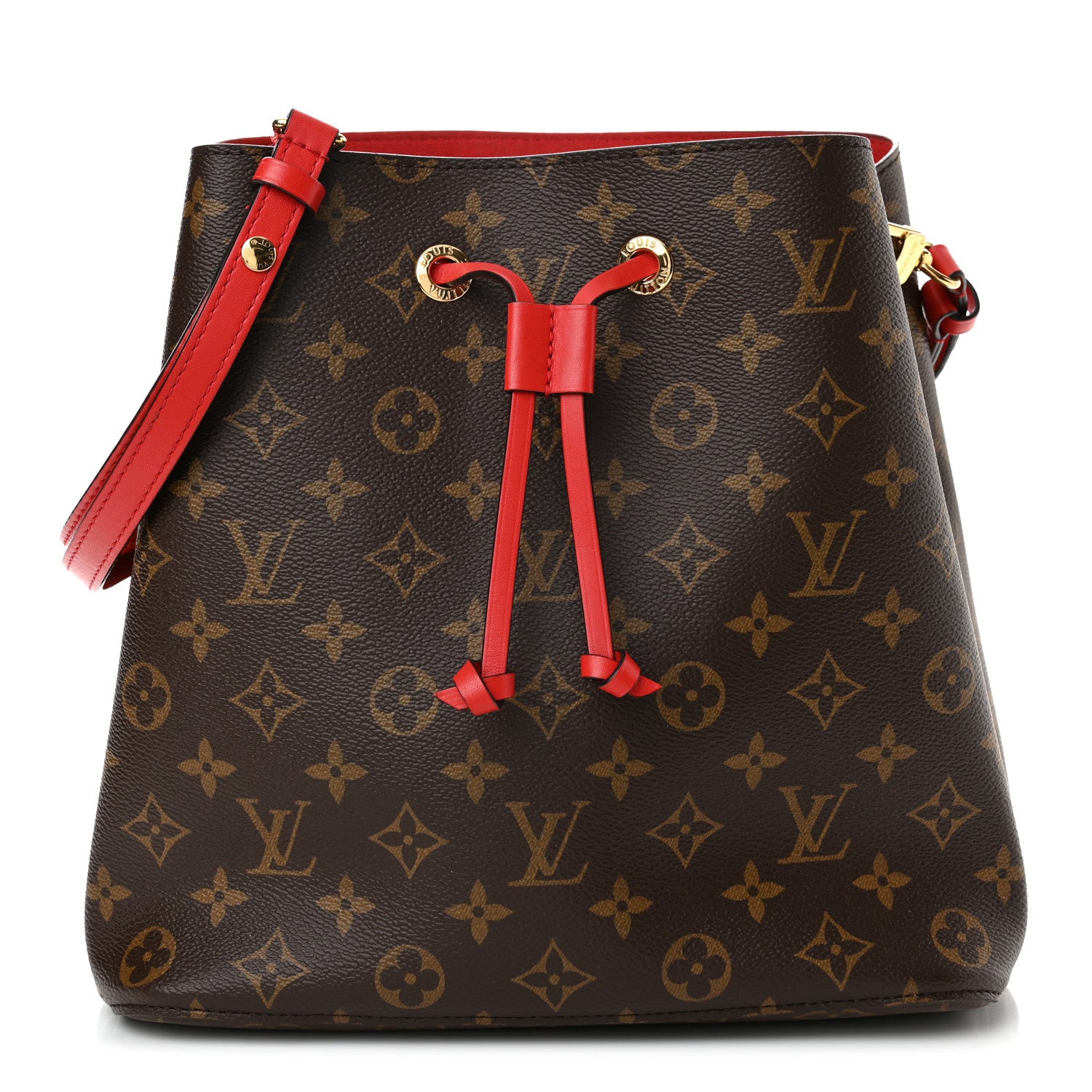 Louis Vuitton Monogram Neonoe MM Coquelicot 1 of 9