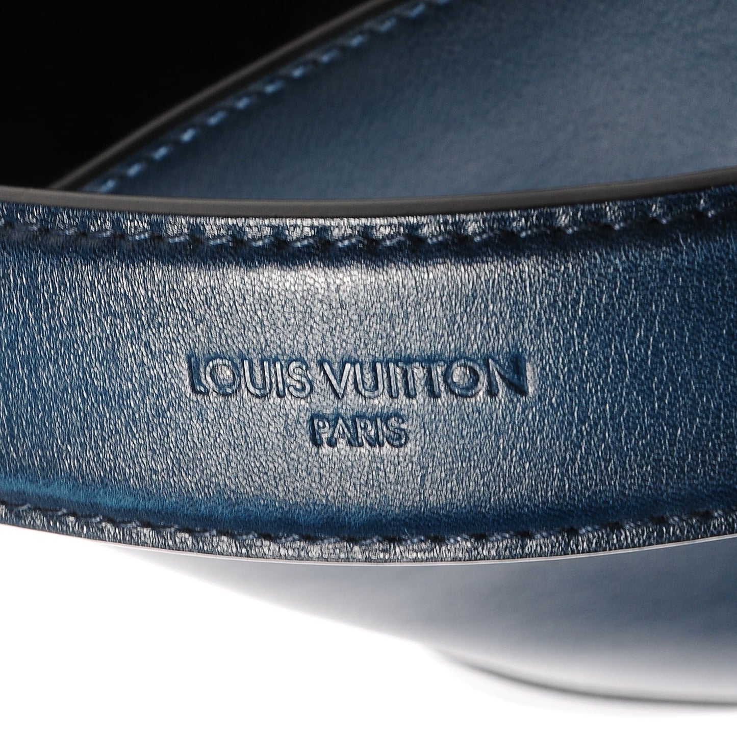Smooth Calfskin NN14 Cuir Nuance GM Blue
