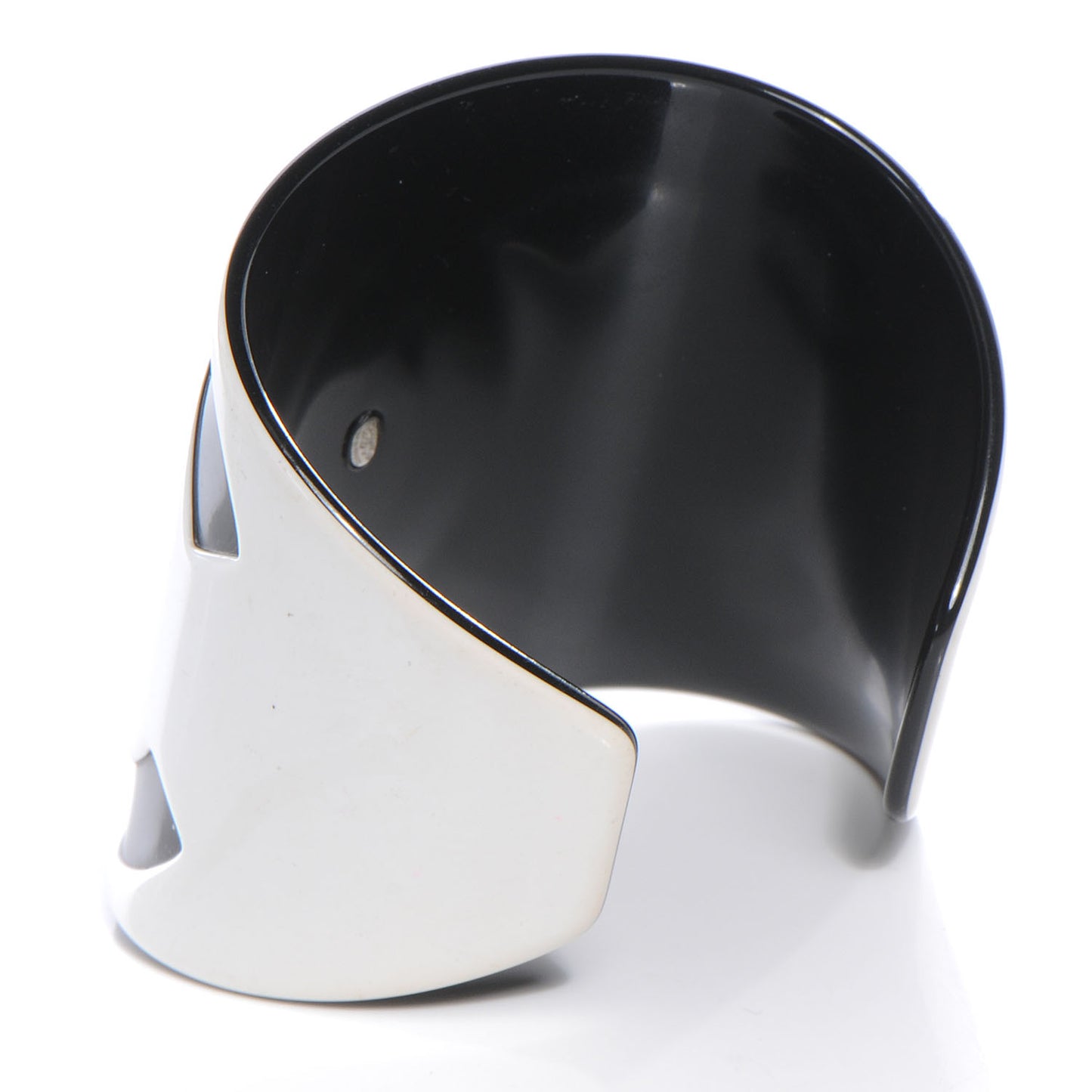 Resin CC Cuff Black White