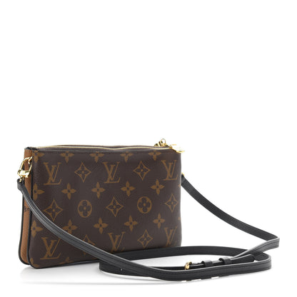Louis Vuitton Reverse Monogram Giant Double Zip Pochette 3 of 11