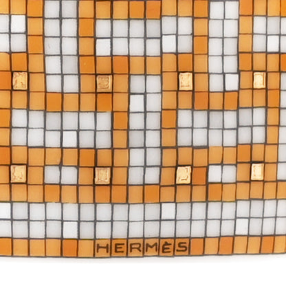 Hermes Porcelain Mosaique au 24 Mug Set of 2 Gold 6 of 9