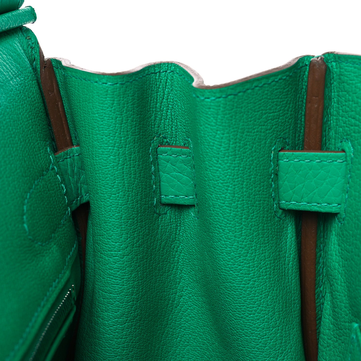 Hermes Taurillon Clemence Birkin 30 Menthe 13 of 31