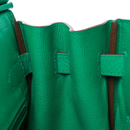 Hermes Taurillon Clemence Birkin 30 Menthe 13 of 31