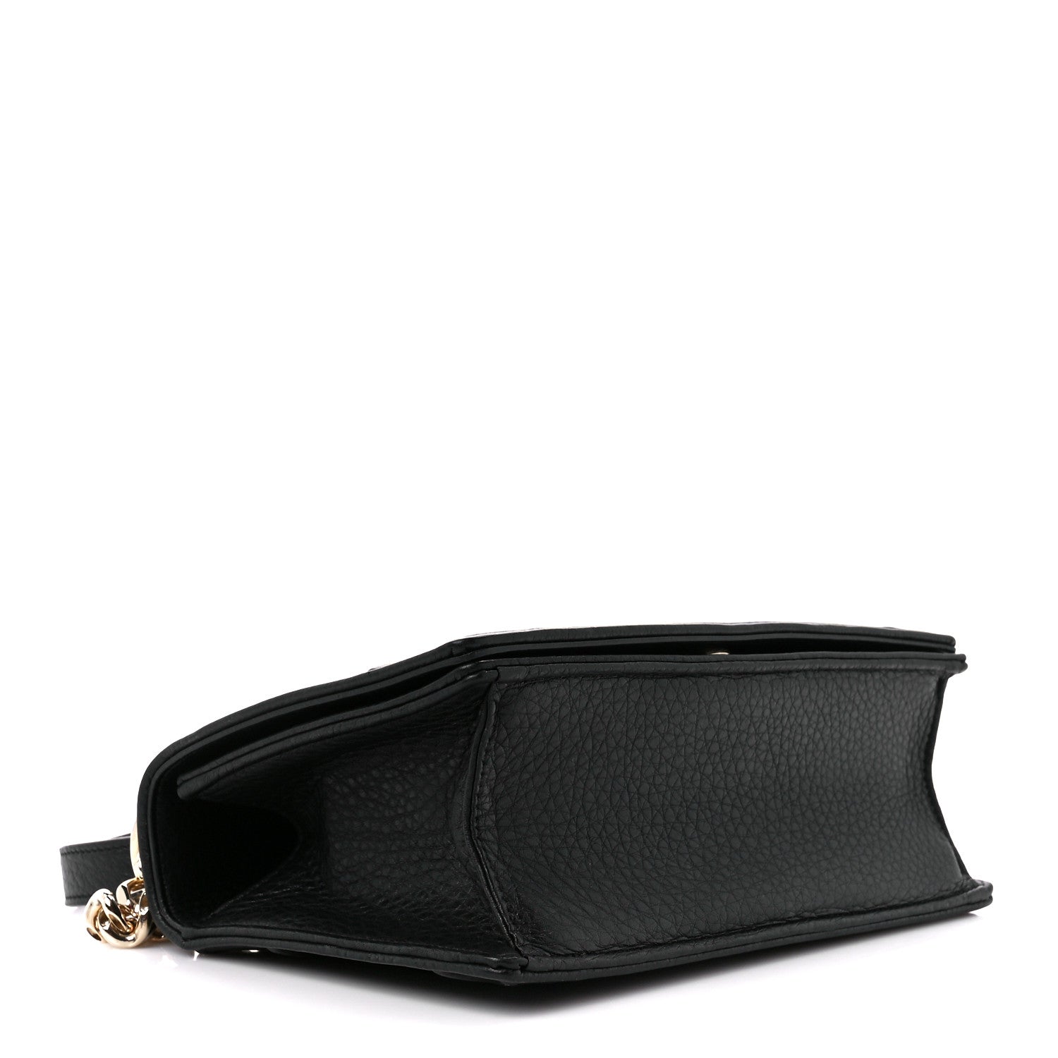Christian Dior Grained Calfskin Small Diorama Flap Bag Black 4 of 11