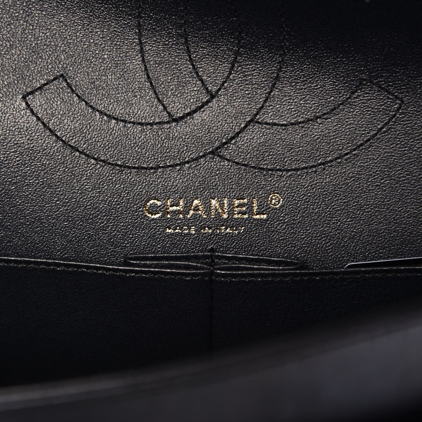 Metallic Calfskin Quilted 2.55 Reissue 226 Flap Charcoal