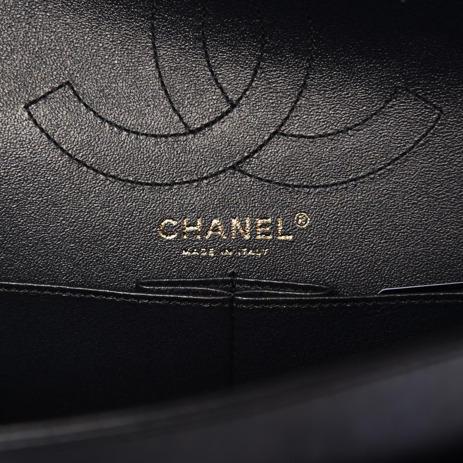 Chanel Metallic Calfskin Quilted 2.55 Reissue 226 Flap Charcoal 6 of 8