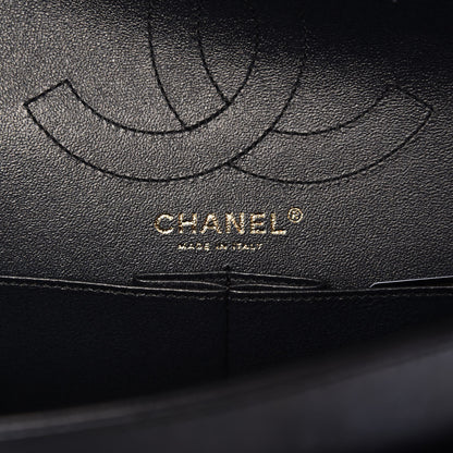 Chanel Metallic Calfskin Quilted 2.55 Reissue 226 Flap Charcoal 6 of 8
