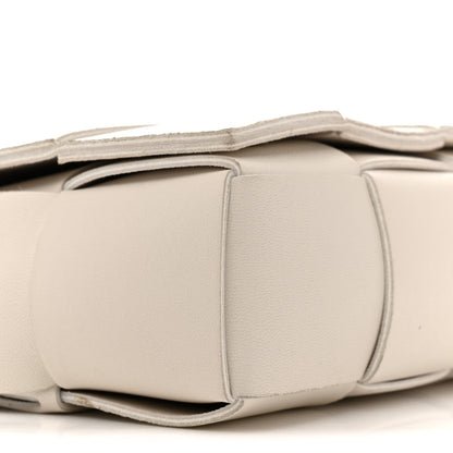 Bottega Veneta Nappa Maxi Intreccio The Belt Cassette Bag White 9 of 10