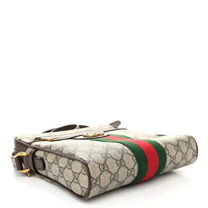 Gucci GG Supreme Monogram Web Small Ophidia Messenger Bag Brown 4 of 10