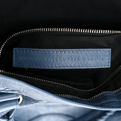 Balenciaga Agneau Classic Silver Hardware City Denim Blue 7 of 11