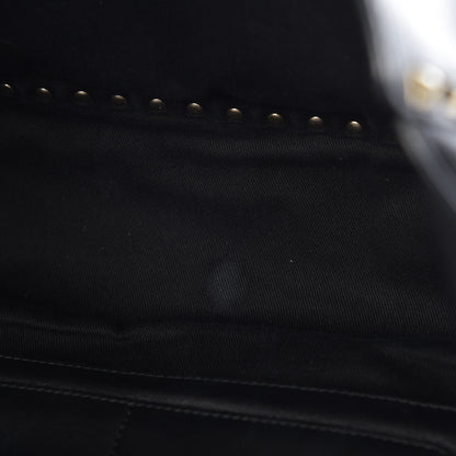 Valentino Garavani Vitello Medium Rockstud Tote Black 11 of 13