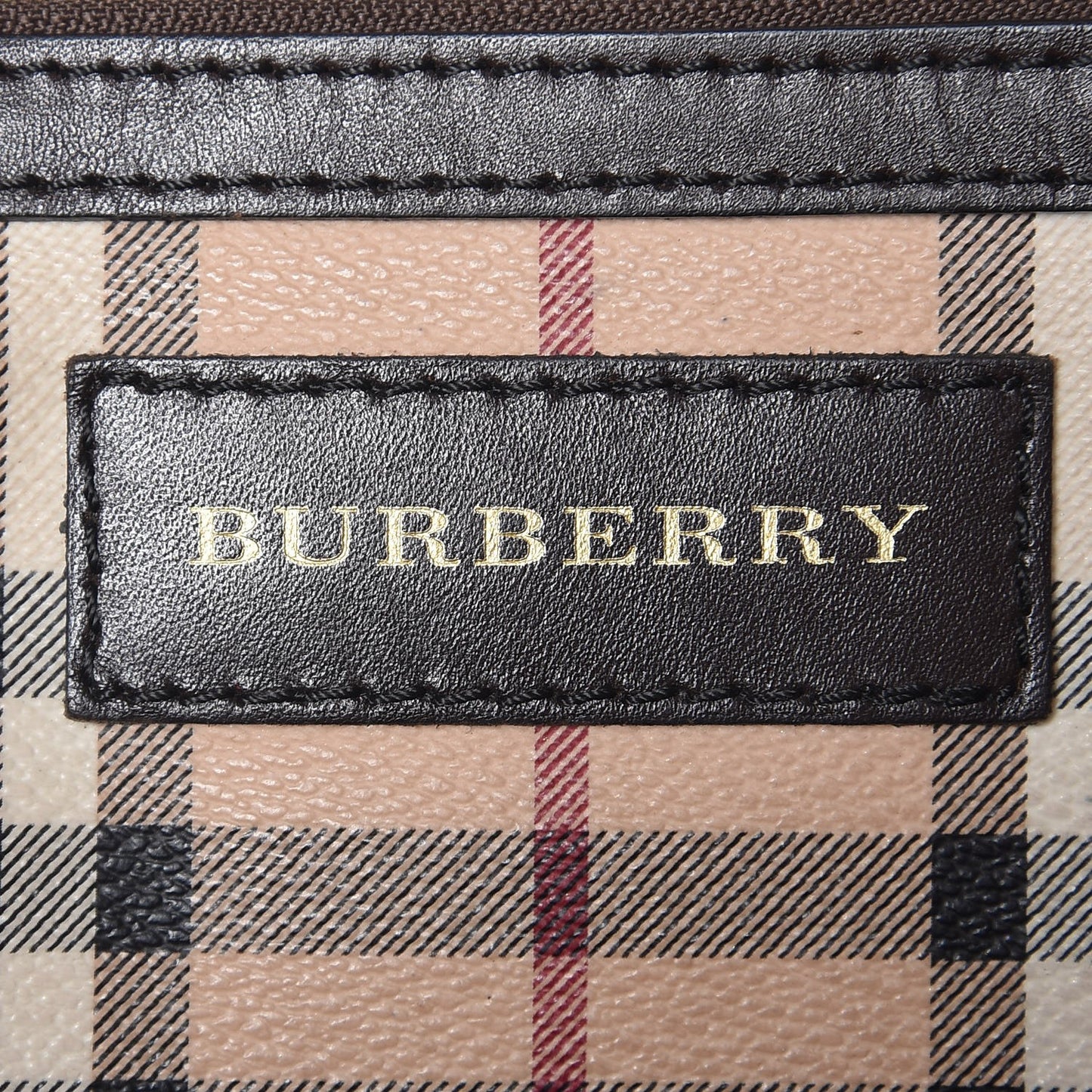 Haymarket Check Large Canterbury Tote Chocolate