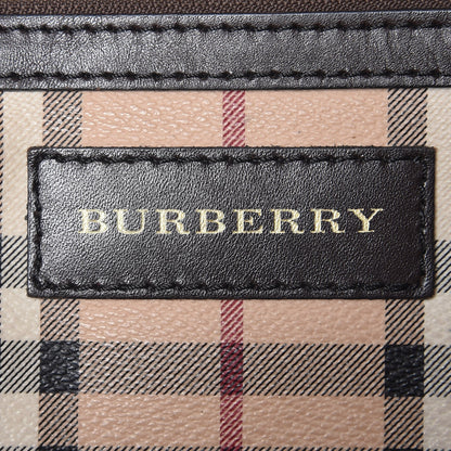 Burberry Haymarket Check Large Canterbury Tote Chocolate 6 of 9