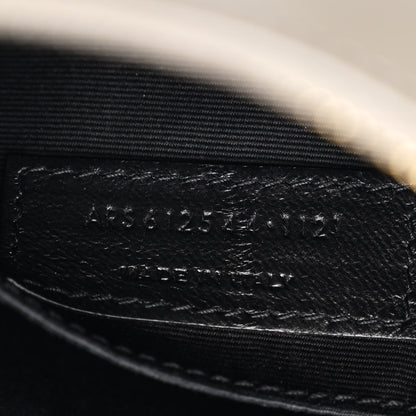 Saint Laurent Calfskin Matelasse Monogram Lou Camera Bag Greyish Brown 7 of 11