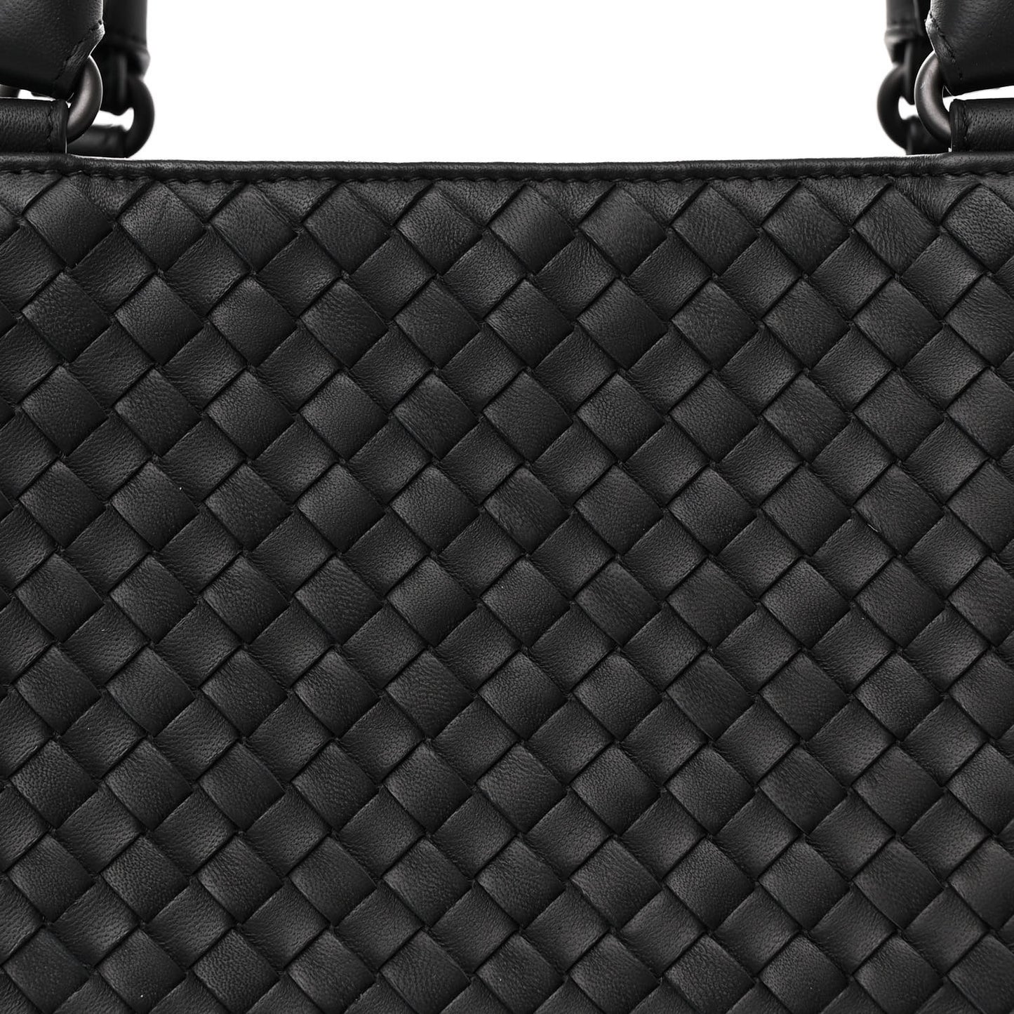 Nappa Intrecciato Milano Tote Black
