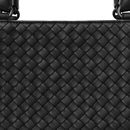Bottega Veneta Nappa Intrecciato Milano Tote Black 9 of 12