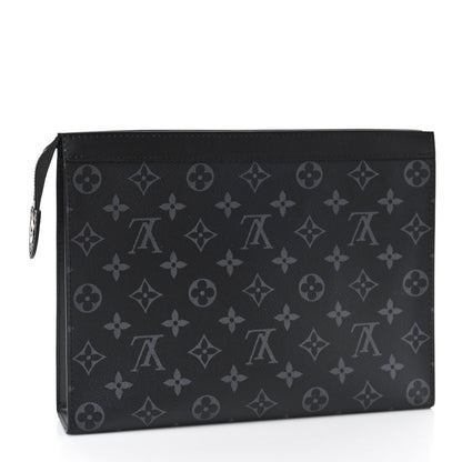 Louis Vuitton Monogram Eclipse Pochette Voyage MM 3 of 8