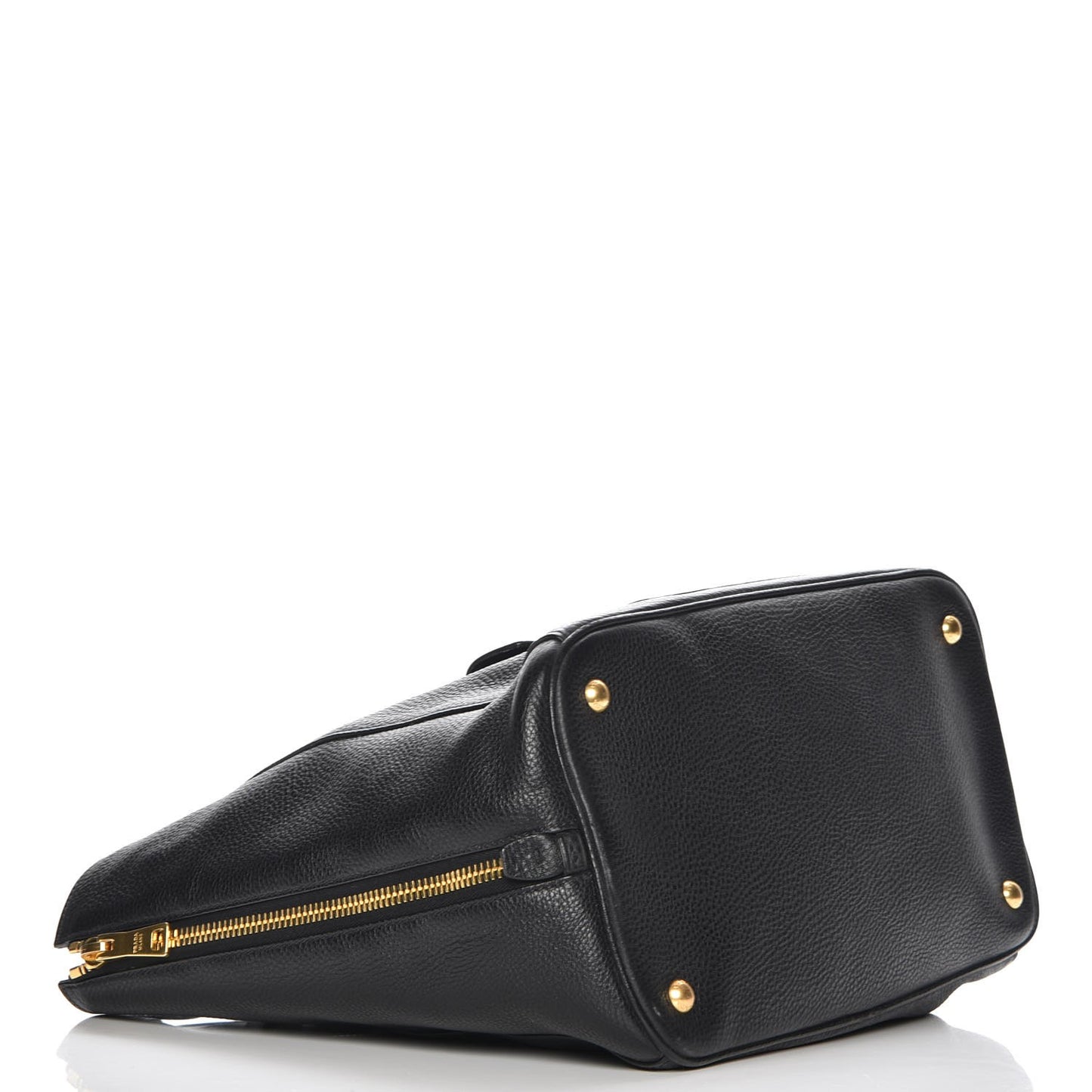 Vitello Daino Tote Nero Black