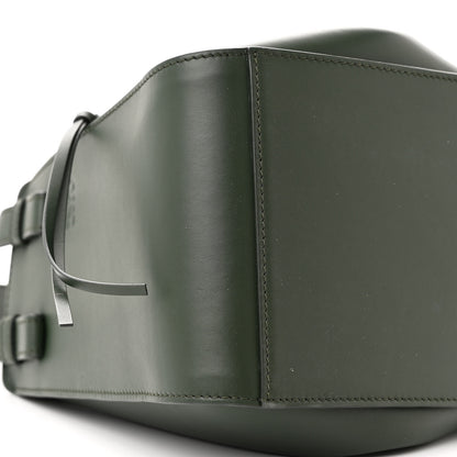 Loewe Calfskin Compact Hammock Shoulder Bag Bottle Green 9 of 11