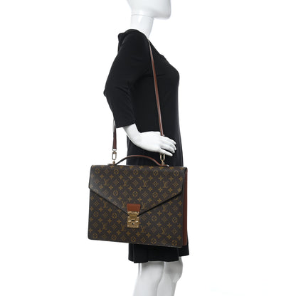 Louis Vuitton Monogram Porte-Documents Bandouliere 3 of 15