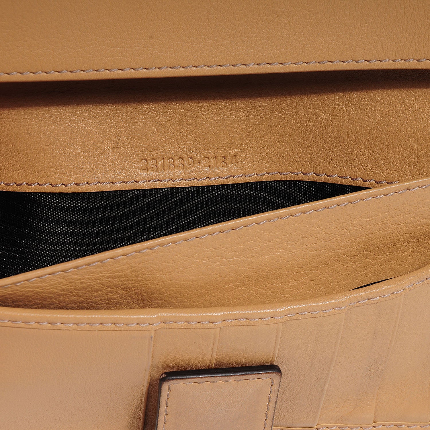 Gucci Guccissima Continental Charmy Wallet Beige 6 of 7