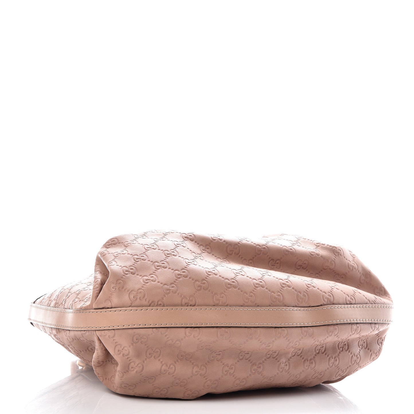 Guccissima Medium Scarlett Stud Tote Dusty Rose