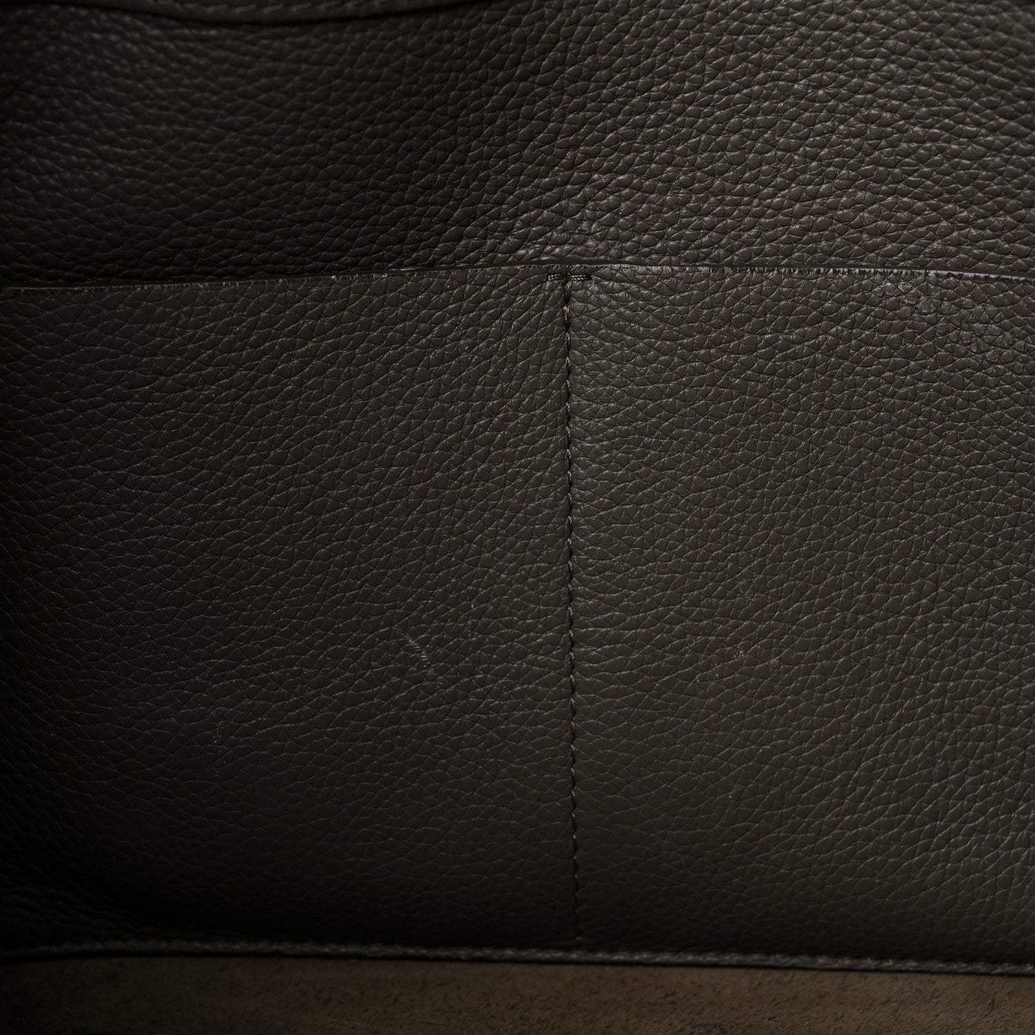 Celine Soft Grained Calfskin Small Belt Cabas Phantom Taupe 11 of 16