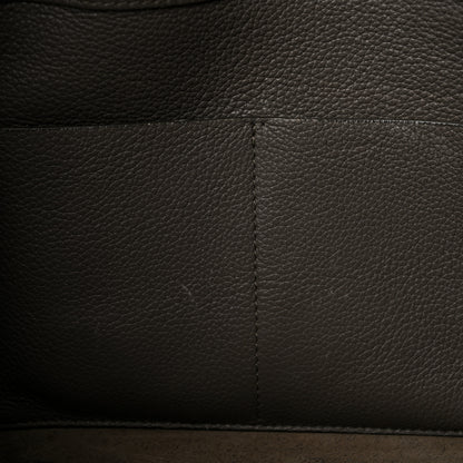 Celine Soft Grained Calfskin Small Belt Cabas Phantom Taupe 11 of 16