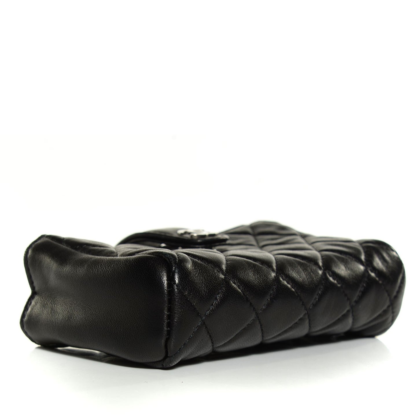 Lambskin Card Case and Bill Holder Black