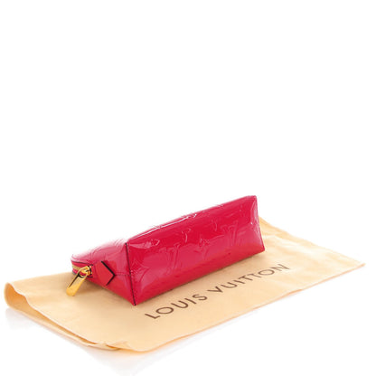 Louis Vuitton Vernis Cosmetic Pouch Rose Indien 4 of 7