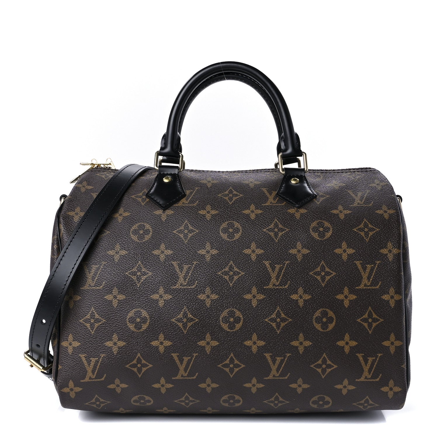 Louis Vuitton Monogram My World Tour Speedy Bandouliere 30 Black 1 of 12