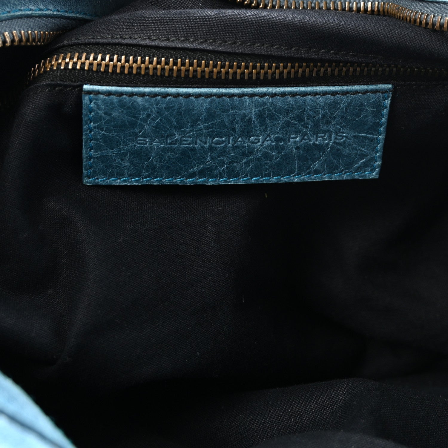 Balenciaga Chevre Classic Hardware Twiggy Bleu 7 of 10
